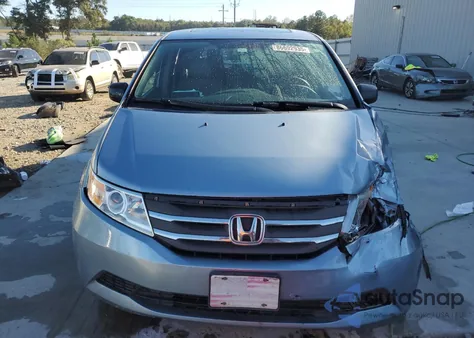2013 Honda Odyssey Exl z USA, uszkodzony, nr VIN 5FNRL5H62DB062608